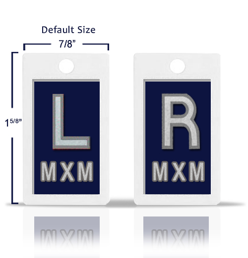 Dark Blue Lead X Ray Markers